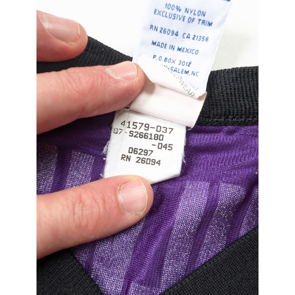 Vintage Peter Boulware Jersey KIDS Size 7 Baltimore Ravens Original Logo 90s NFL - Picture 5 of 10